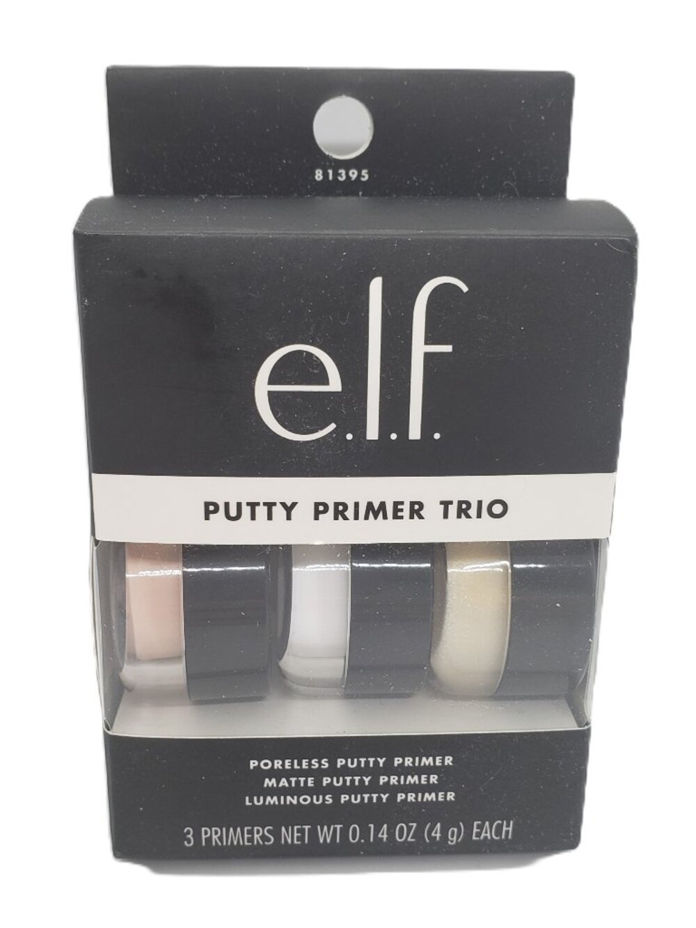 Elf E.l.f. Putty Primer Trio Poreless Matte Luminous 3pc Travel Size Set Kit